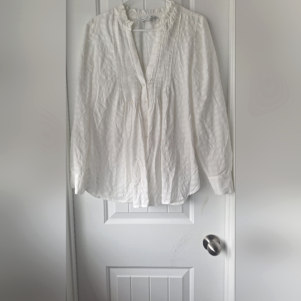 Elegant White Women's Top